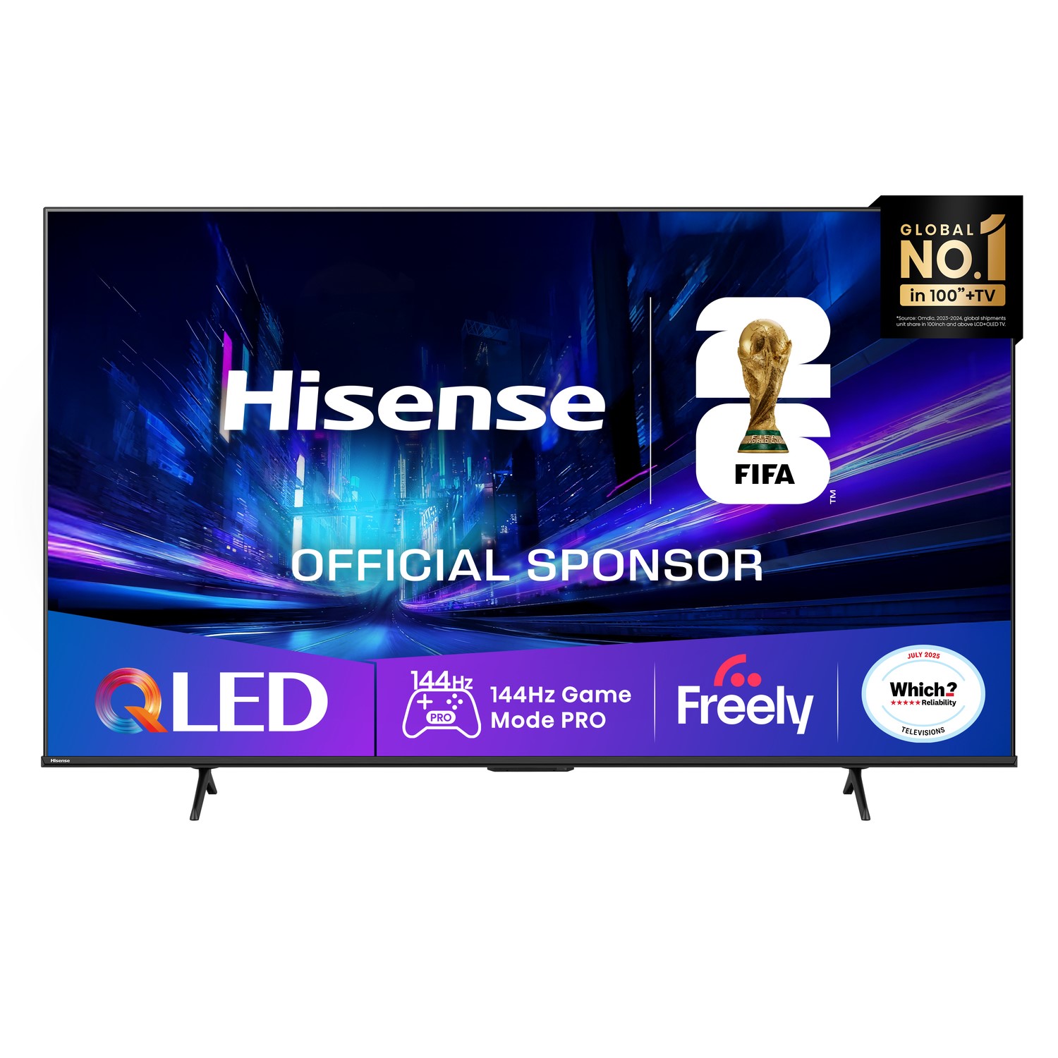 Hisense E78QTUK PRO 65 inch Smart 4K Ultra HD QLED TV - Laptops Direct